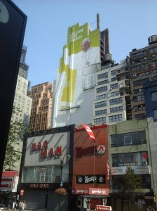 Pope Francis Billboard