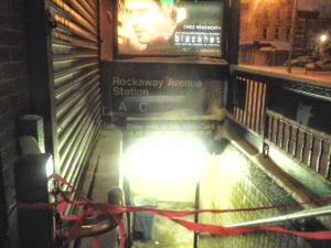 Closed Rockaway Ave Subway station