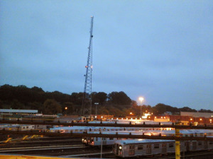 Broadway Junction Elevated Evening Views