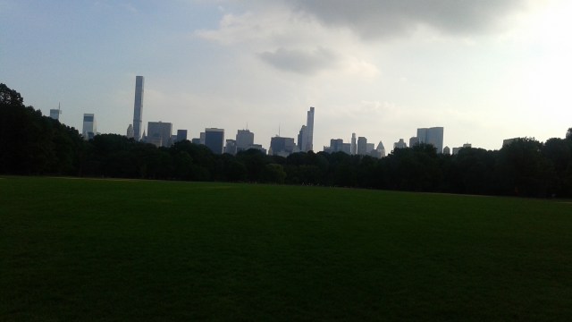 New York Skyline as seen from Central Park