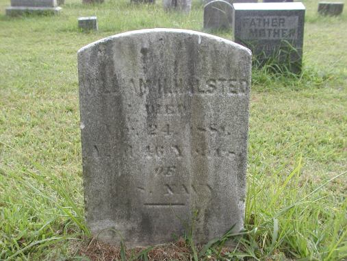 William Henry Halstead Tombstone